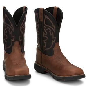 Justin RUSH 11" COMPOSITE TOE WATERPROOF WORK BOOT